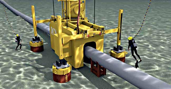 Support Suction Piles for PGN Repair Suction piles for the foundation of subsea structures DCN Year completed 2015 Indonesia, offshore Jakarta Management and installation