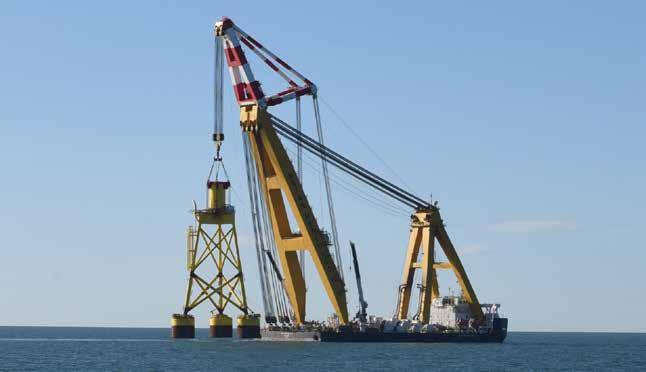 Aberdeen Offshore Windfarm Jackets with suction pile foundations Boskalis Offshore Year completed 2018