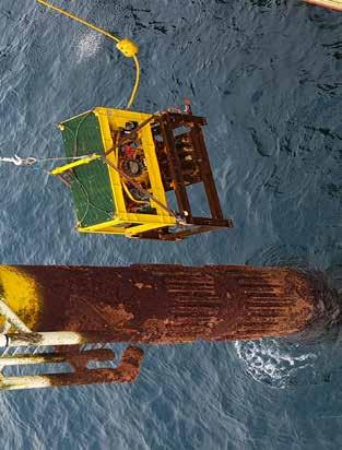 Dogger Bank Met Mast Removal Self Installing Platforms (SIP1 and SIP2) Ardent Global Year completed 2017 UK Sector North Sea Dogger
