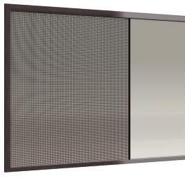 S1 SCREEN INSECT SCREEN For a single function system up to 12 wide choose an insect screen to 10 high or a sun filter blind to 7 6 high.