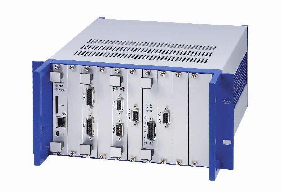 C-885 PIMotionMaster Rack with Processor and Interface Module for Modular Multi-Axis Controller System n Easy configuration and startup n Modular design for versatile expansion n Efficient