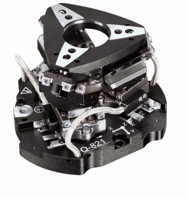 Q-821 Q-Motion Miniature SpaceFAB Robot Piezo-Motorized Inertia Drive, only 80 mm Side Length Q-821.