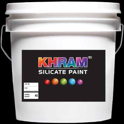 Product Range KHRAM Silicate Paint For interior and exterior Also come with texture finishing Standard 34