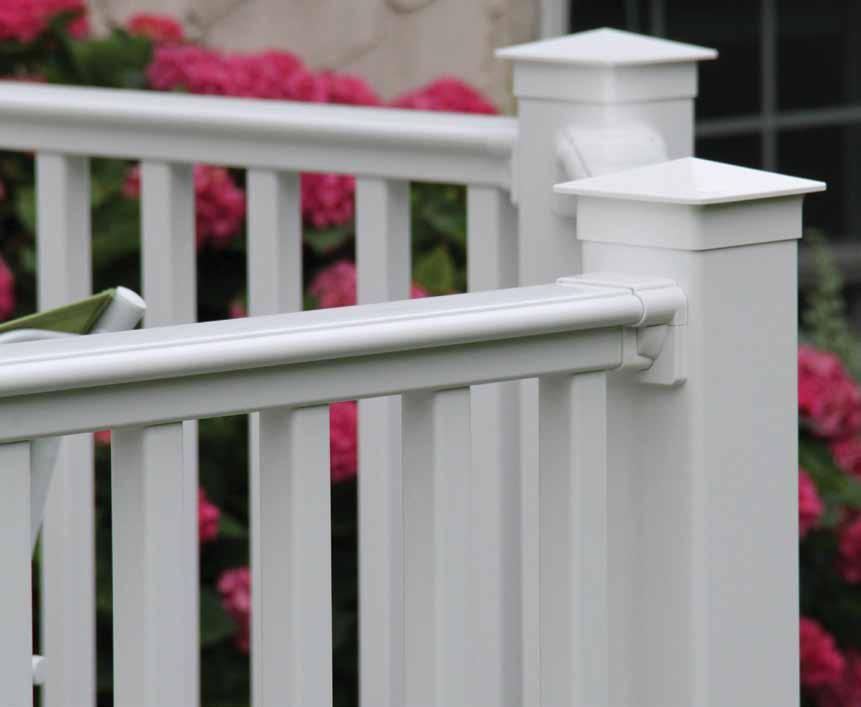 200 SERIES RAILING AFFORDABLE ELEGANCE Bring affordable style and safety to your porch or deck without sacrificing performance.