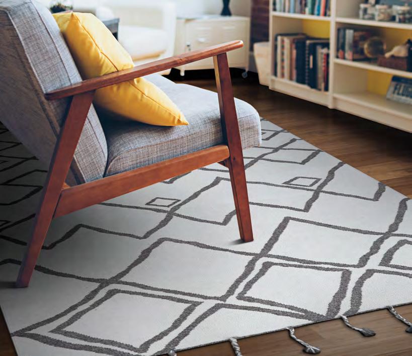 QUIXOTE collection Featuring a Unique Blend of Wools Antique Moroccan-Inspired Designs Updated In a Casual Feel Hand-Woven Utilizing A Kilim Weaving