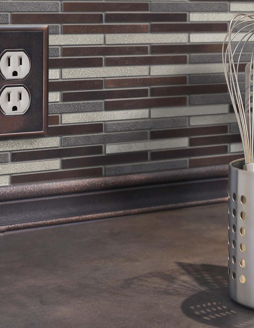CITY CAST SCAPE METAL LINEAR SCULPTED FIELDMOLDINGS ANTIQUE + DARK OIL RUBBED BRONZE Questech's collection of Cast Metal expands to the bronze family with the warm versatility of Antique Bronze and