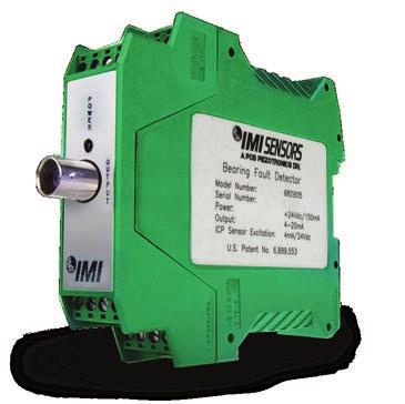 Motor Vibration Bearing Fault Detectors - Process Monitoring & Protection Bearing Fault Detector Model 682C05 n Provides early