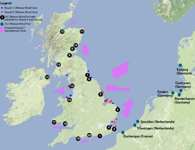 Foundations Projects are becoming more technically challenging Larger, further from shore, in deeper water, with bigger turbines Mean number of turbines R1 R2 R3 Moray Firth 1.