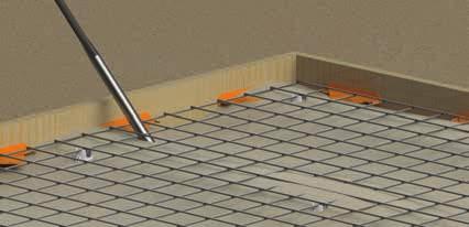 This is best accomplished by starting at one end and working along the form. Step 4. INSTALLATION install any required concrete reinforcing. Place concrete.