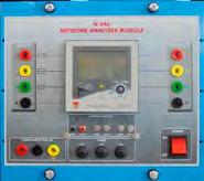 Specifications N-EAL. Network Analyzer Unit ON-OFF switch. Supply voltage: 230 VAC. Input terminals: Input connection with the measurement point.