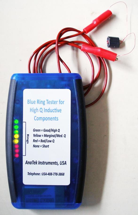 Blue Ring Tester Kit Assembly & User Manual Alltronics LLC/AnaTek Instruments 2761 Scott Blvd, Santa Clara, CA, 95050, USA March 2015 Edition Tel: 408-778-3868, Fax: 408-778-2558, E mail :