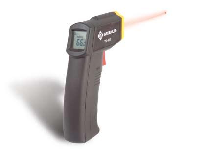 TG-600 09031 Infrared Thermometer Optical Resolution 12:1 at focus point Target Temperature Range: -4 F to 932 F (-20 C to 500 C) Accuracy: ±2% or 4 F (±2 C) Repeatability: Within ±1% of reading or