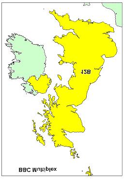 12B 12A Figure 3.1: National Single Frequency Networks in the British Isles 3.3.2 Network gain In an SFN, many receiving locations within the coverage area will be served by more than one transmitter.