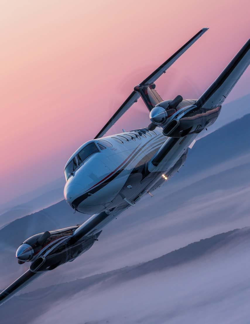 Continued Investment Drives Turboprop Innovation Investment in our turboprop fleet continued in 2015 with cutting-edge avionics upgrades, and new interior offerings appearing throughout our product