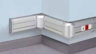SIMON TRUNKING OPTIMUM INSTALLATION Greater ease and speed of assembly Cablomax trunking for snap-fit K45 solutions.