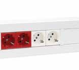 Features: Trunking material: PVC and anodised aluminium. Accessory material: White thermoplastic and painted aluminium (except 70 x 50 mm model).