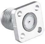 Receptacle - with EMI 46) FREQUENCY RANGE 0-26.5 GHz 0-26.