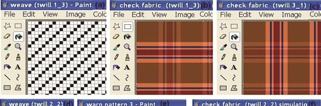 6 are in 1st zoom level. In MS paint, the size of the colour simulation of fabric is seen on the monitor depends upon the monitor resolution.