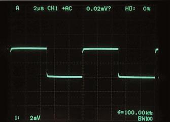 Input: 1 khz sine wave 5 map-p (Oscilloscope bandwidth