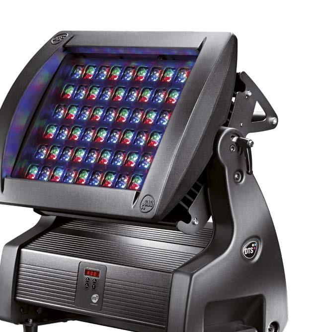 DELTA 10 RGBW F / DELTA 10 RGBW F ZOOM DELTA 10 RGBW F is the brightest LED colour changer in its category (over 8.300 Lux at 5 m).