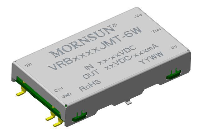 Patent Protection RoHS VRB_J(M)D/T-6W series are isolated 6W DC-DC products with 2:1 input voltage.
