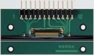 A long, narrow image sensor can be configured by arranging multiple arrays in a row.