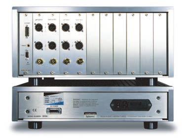 To ensure the greatest isolation from mains borne noise, it employs a choke input filter type power supply, housed in a separate chassis.