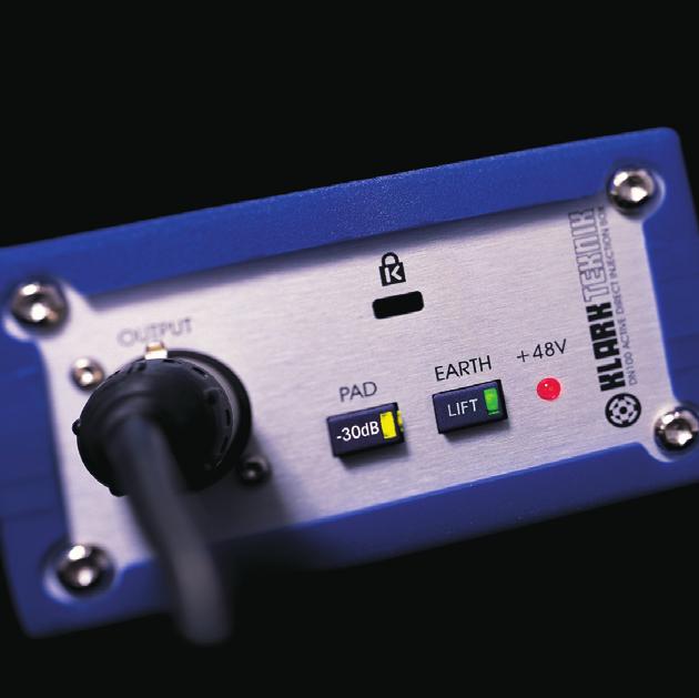 many other active, providing +10 dbu output into a 2 kω load. This increased headroom means that much higher level input signals can be accommodated without the need for an attenuating pad.