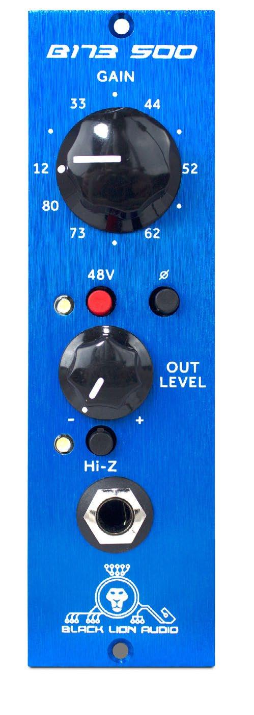 FRONT 1 2 3 4 5 1. GAIN (stepped, 12-position switch): clockwise rotation yields an increase in input signal amplitude, counterclockwise rotation yields a decrease in input signal amplitude 2.