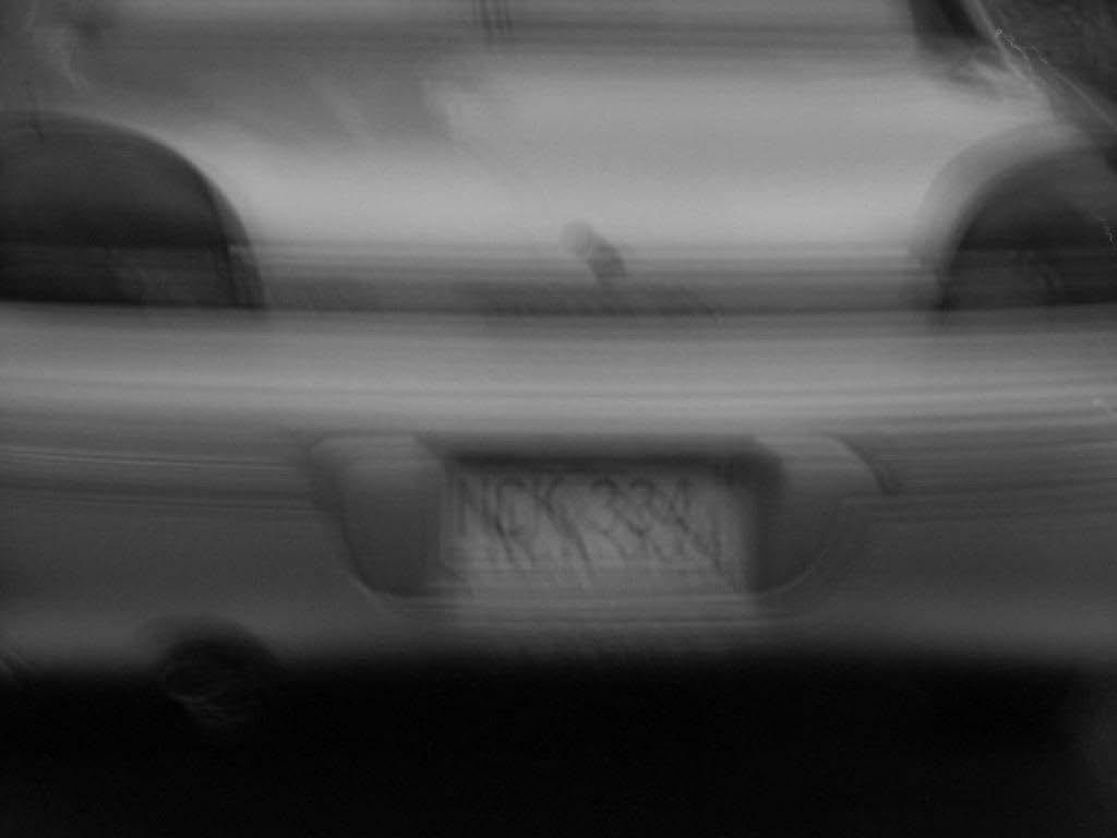 Manipulation 2 - Deblurring License plate is barely legible due to
