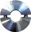 www.orbitalum.com Orbital cutting & beveling machines for high-purity process piping Stainless steel clamping shells Extremely durable.