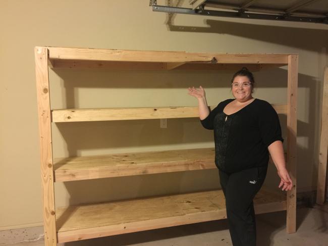 Wanted some easy storage shelving that didn't break the bank. These were perfect!... Lumber was only $58.68 and I bought and extra 8 foot 2x4, so it could have been slightly cheaper!