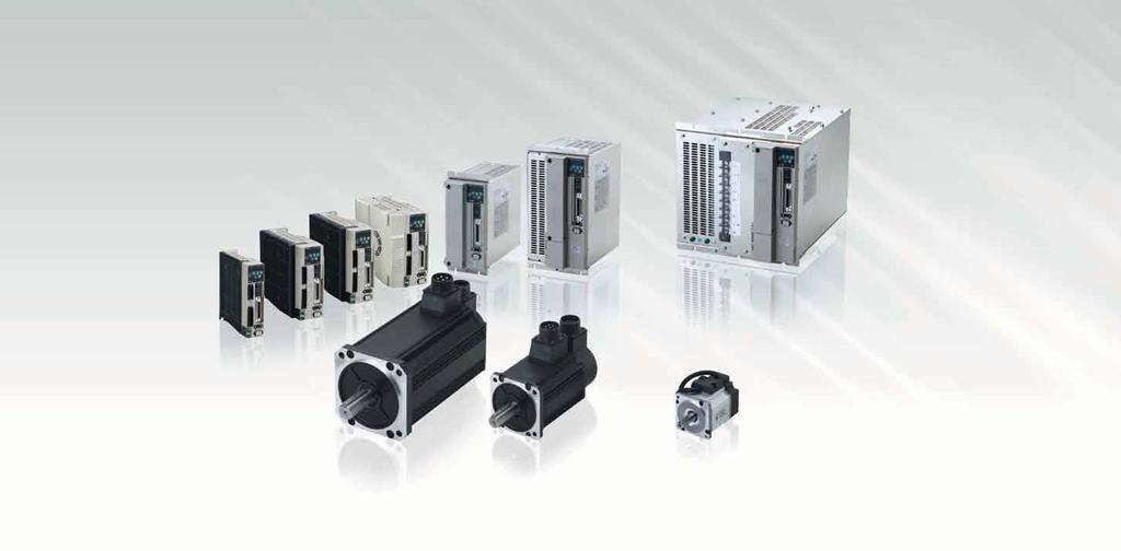 Complete Reinforcement of Functions and Performance Demanded in Servo Systems Features 2 Selection Guide 6 OMNUC G-series Servomotors and Servo Drives with General-purpose Inputs System Configuration