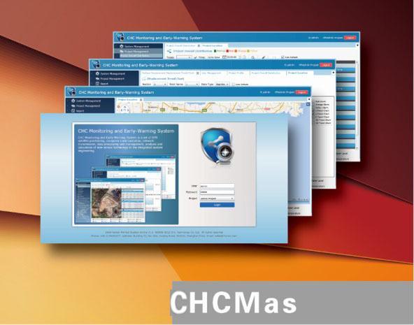 OFFICE PC / SERVER CHCMONITOR Office-based components installed in office environment Check and filter incoming data Process raw data and compute any positional displacement CHCMAS Tabulate