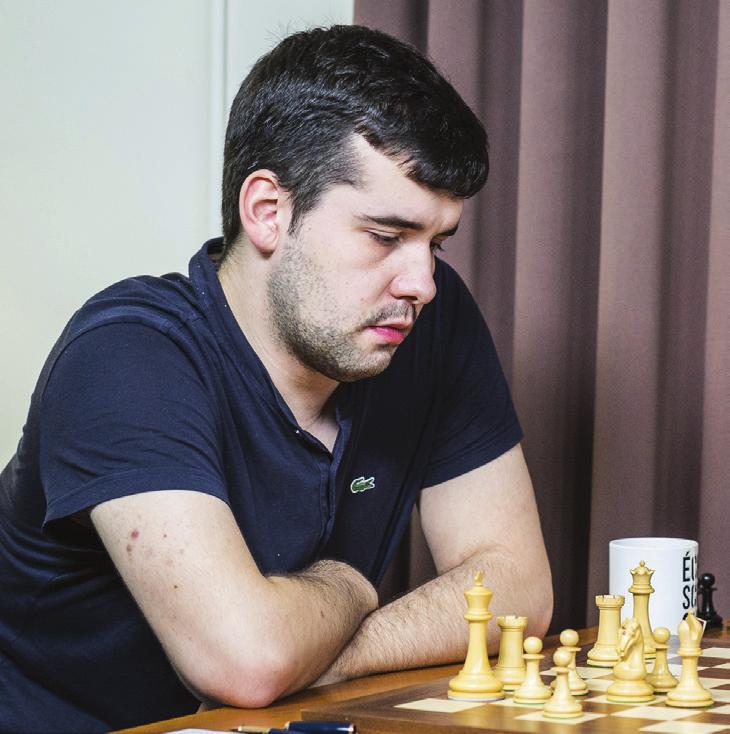 PAGE 3 017 CUP CHRONICLE GM IAN NEPOMNIACHTCHI GM HIKARU NAKAMURA BY WGM TATEV ABRAHAMYAN GM IAN NEPOMNIACHTCHI // LENNART OOTES After losing the first two games, the Russian Grandmaster recovered