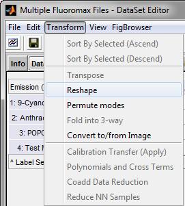 with Solo f g Click Transform. A menu appears. Choose Reshape.