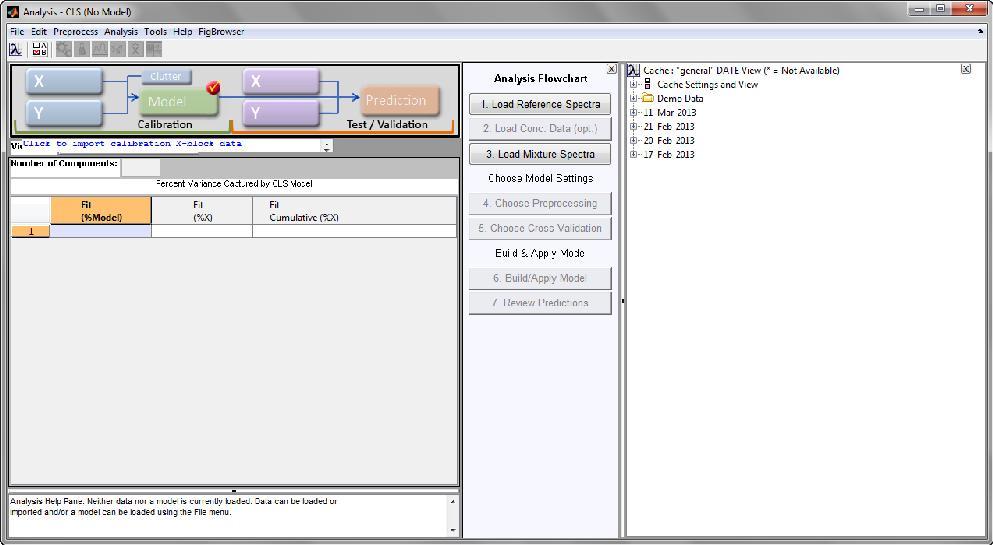 Modeling with Solo b c Click the light-blue X button. The Import window appears.