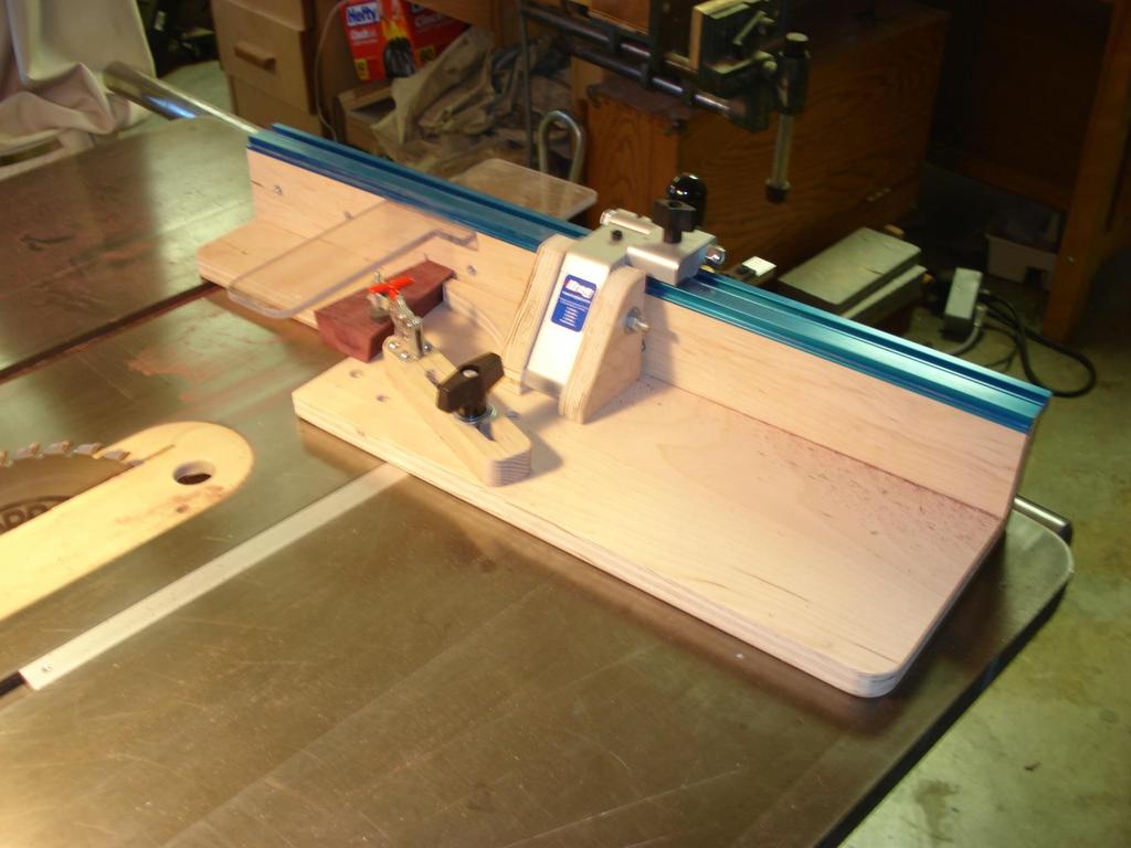 Table Saw Compound Angle Cutting Sled Modifications to