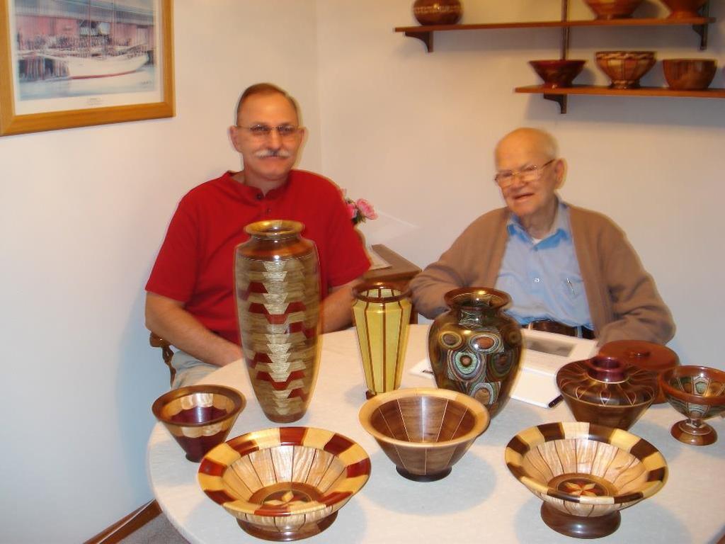 George Sonnie Sharrar and Jay S. Helland Tribute To Sonnie Sharrar Sonnie Sharrar was my segmented bowl making mentor.