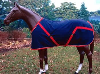 Tievoli Farm Equine Stuff! 6 Custom Stable Sheet - #CURVSHT By Curvon Horse Clothing Duck stable sheet custom made with Black body, maroon binding and white piping. Also included are two front straps.