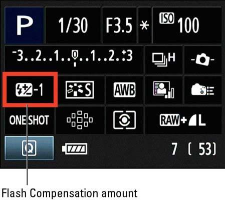 Adjusting the exposure compensation setting allows you to make images brighter or