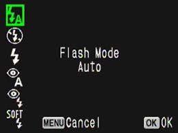 Flash modes Your camera's built in or external flash has a variety of settings, or modes, that help you perfectly illuminate your picture.