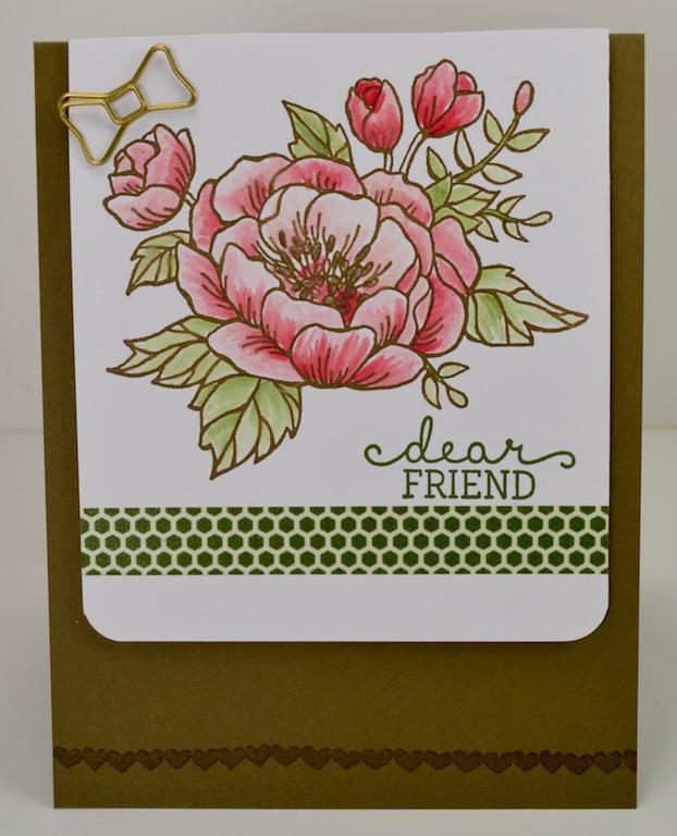 Card #4 Instructions Cut Sizes Soft Suede 11 x 4