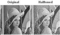 In the process of thresholding, the pixel of the greyscale image is considered and each pixel is checked wether it is greater than or less than the threshold value (127).