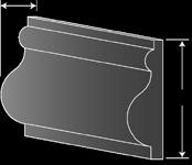 Top Mould 1½" " " (These Mouldings