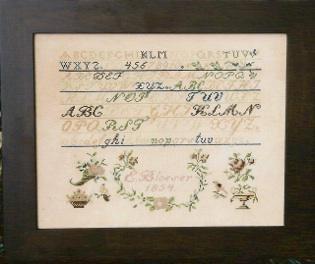 Bloeser 1854 $12 from Shannon/The Traveling Stitcher ~ I love roses, elegant