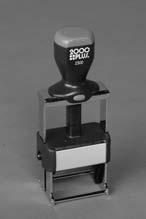 ..... 1/2 characters SELF INKING NUMBERER with DIE PLATE This numberer allows