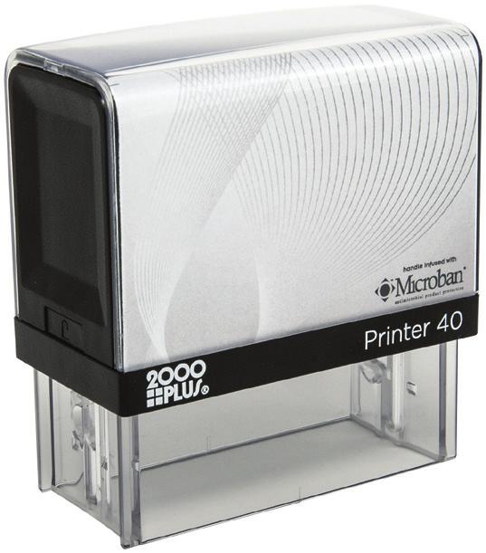1SI-50P-NAV7 2000 PLUS Self-Inking Printer 50 Stamp 11 16" x 25 8" 8 38 $28.70 $27.30 F.