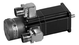 -phase stepper motors Options Holding brake Options Holding brake The holding brake is an electromagnetic sprung brake and fixes the motor axis after switching off the motor current (e.g. in case of power failure or emergency stop).