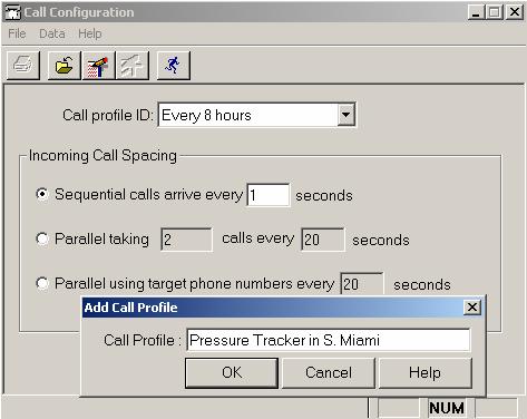 Figure 5-5 Configuring a Call Schedule On the next screen select the Add button